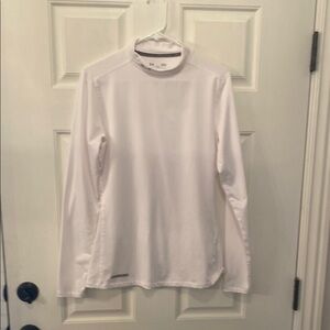 Under Armour White Long Sleeve Shirt